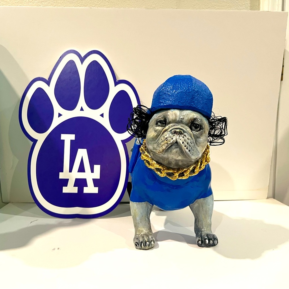 Custom Art Frenchie Dog